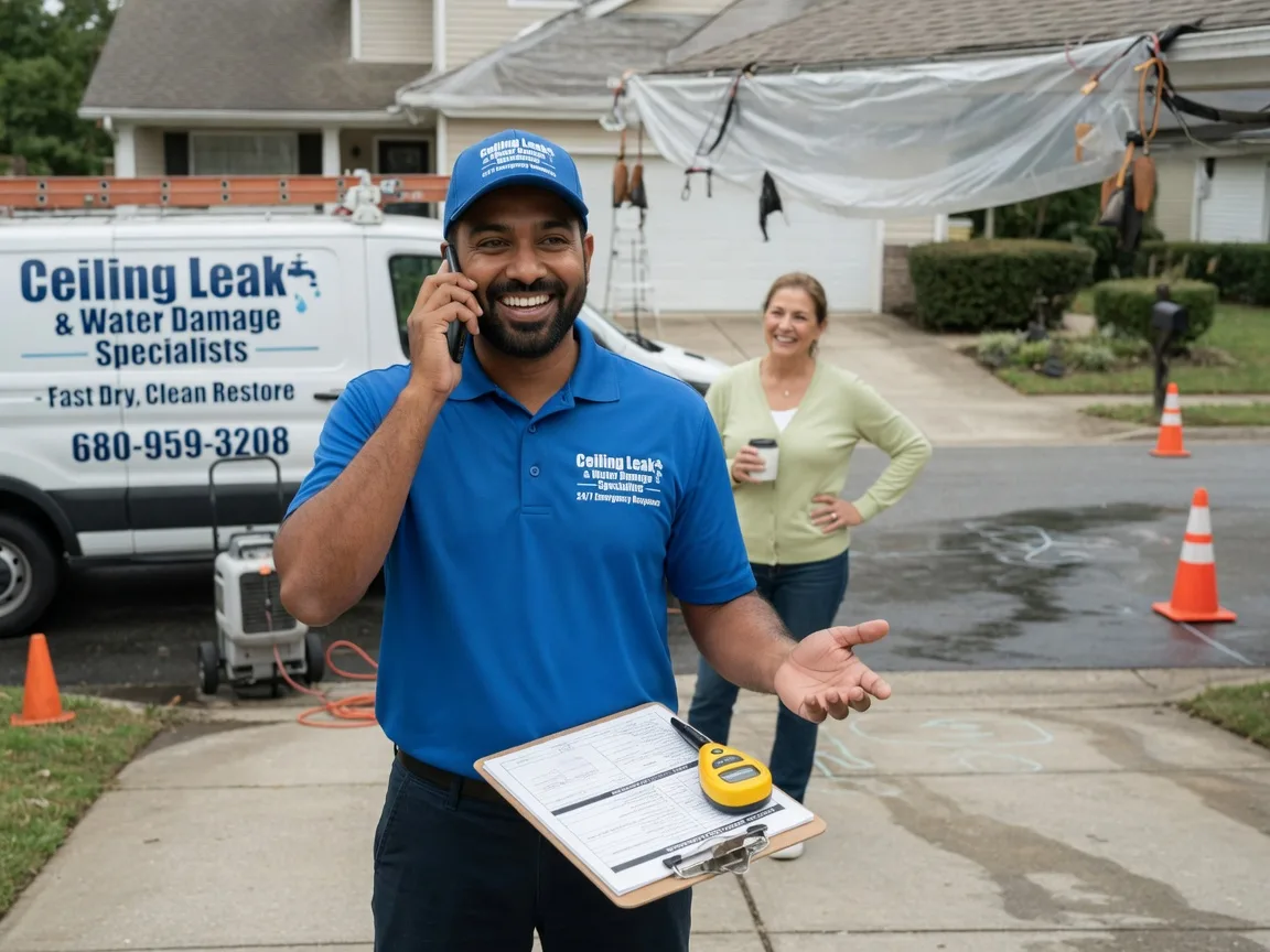 Ceiling Leak Cleanup Andover, NJ FAQs